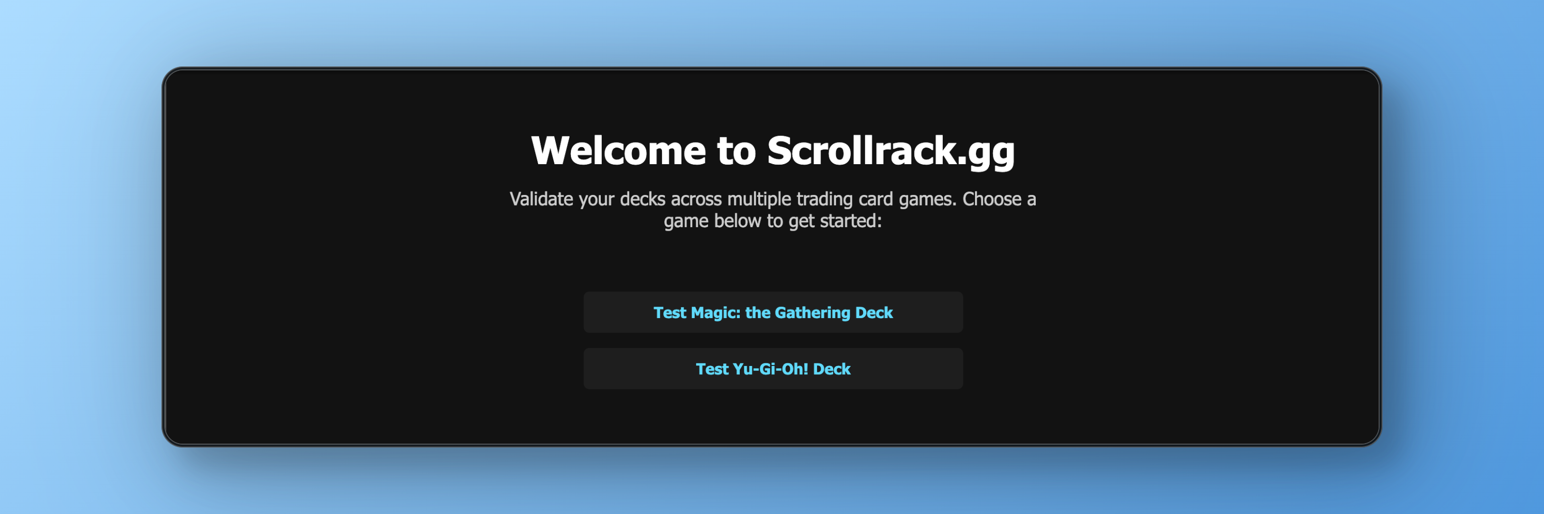 Changes to Decklist Submission - Powered by Scrollrack